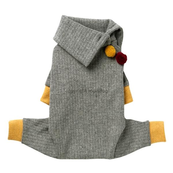 犬服の部屋着 パジャマ Xs メーカーサイズ S サンデー ロンパース グレー Buyee Servicio De Proxy Japones Buyee Compra En Japon