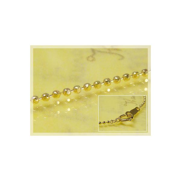 �J�b�g�{�[���l�b�N���X ����50cm�F��1.0mm �C�G���[�S�[���hK18