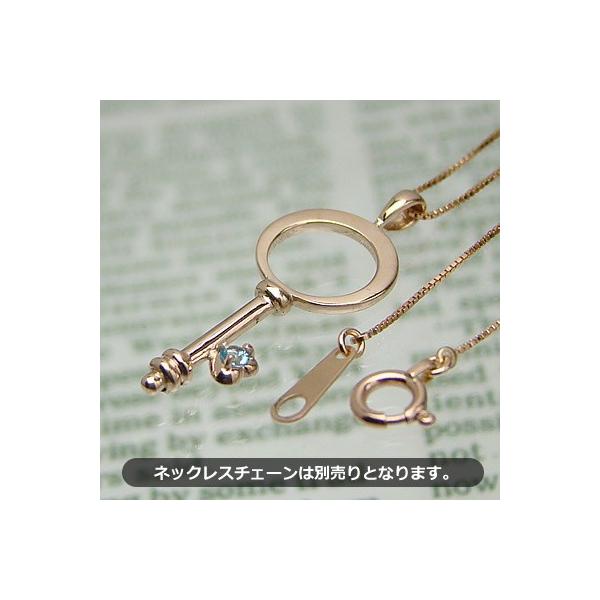 ■ベビーリングに使用されている宝石は、全て天然宝石です。■宝石：ブルートパーズ/11月の誕生石(約2.0mm)■ペンダントトップ：K10(10金)ピンクゴールド/縦27mm(バチカン含む)×横10mm/厚み：2.6mm/約0.8g■刻印印字...