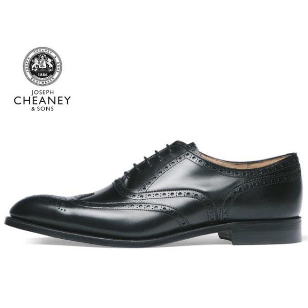 チーニー　ブロード２　BROADⅡ ブラック JOSEPH CHEANEY & SONS ジョセフ チーニー 靴 BROADII ブロード2