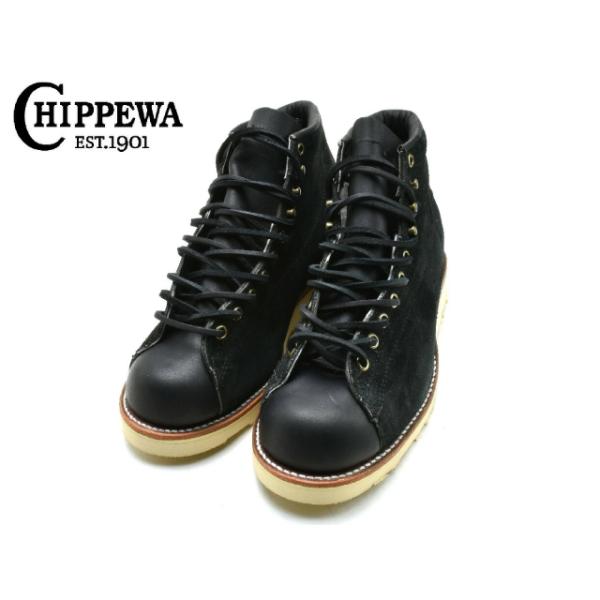 CHIPPEWA（チペワ） モンキーブーツ ブラック MONKY BOOTS 90059