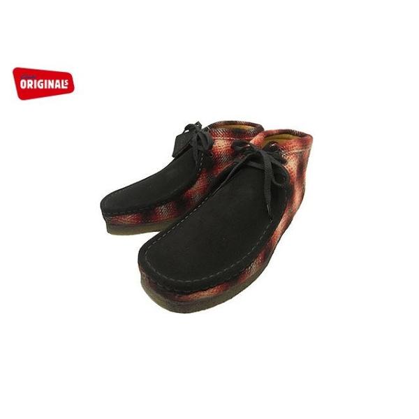 Clarksワラビー Wallacraft Bee / ワラクラフトビー （ブラックスエード
