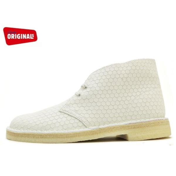N[NX fU[gu[c Y XG[h CLARKS DESERT BOOT 26115228 OFF WHITE SUEDE ItzCg MENS UKKi