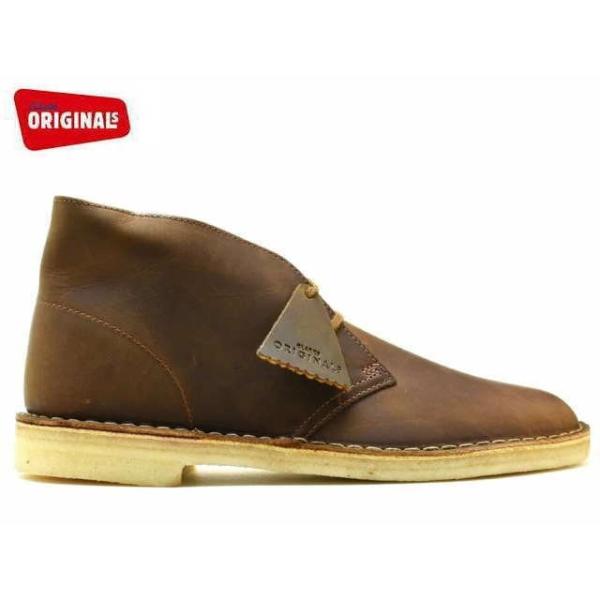 N[NX fU[gu[c CLARKS DESERT BOOT 26138221 BEESWAX LEATHER MENS Y USKi