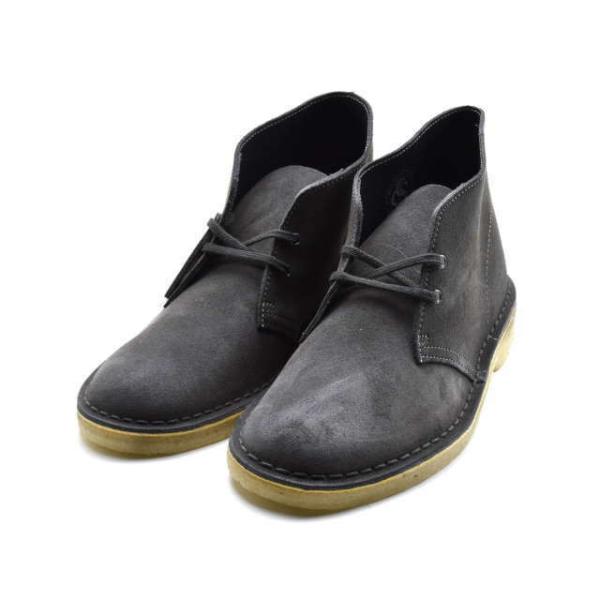 N[NX fU[gu[c XG[h CLARKS DESERT BOOT 26144232 SLATE GRAY MENS Y  UKKi