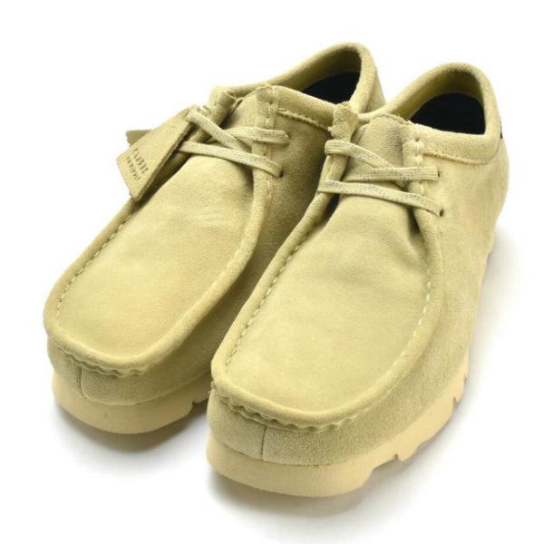 CLARKS ワラビーブーツ GORE-TEX メープルスエード facetofacegold_clarks-26172074