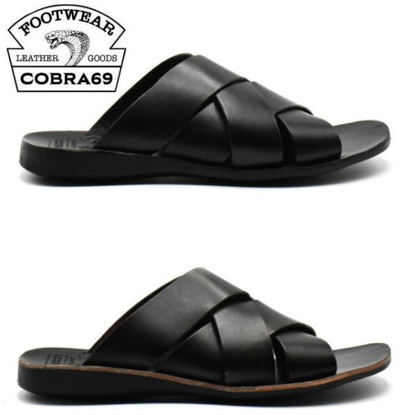 CANVAS ALL STAR メンズ サンダル 革 レザー COBRA69 クロスサンダル