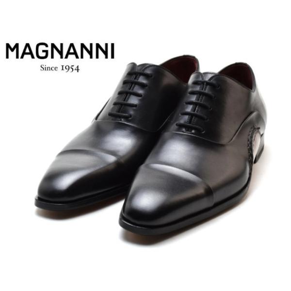 MAGNANNI マグナーニ ストレートチップ 22109 NEGROメンズ