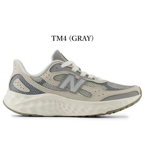 ニューバランス フレッシュフォーム アリシ new balance Fresh Foam Arishi v4 WARIS TM4 グレー ランニング ウォーキング レディース スニーカー