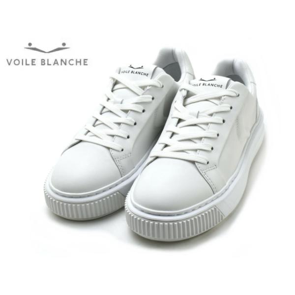 VOILE BLANCHE ホワイト スニーカー サイズ40 CANVAS ALL STAR ボイルブランシェ スニーカー メンズ VOILE BLANCHE