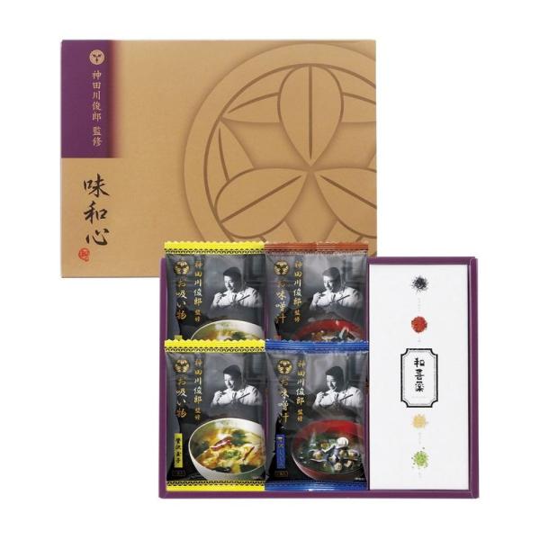 神田川俊郎監修 味和心お味噌汁 お吸い物 やくみギフト 椿 Fkmt B のし無料 内祝い ギフト F j ギフト専門店ファミイfamii 通販 Yahoo ショッピング