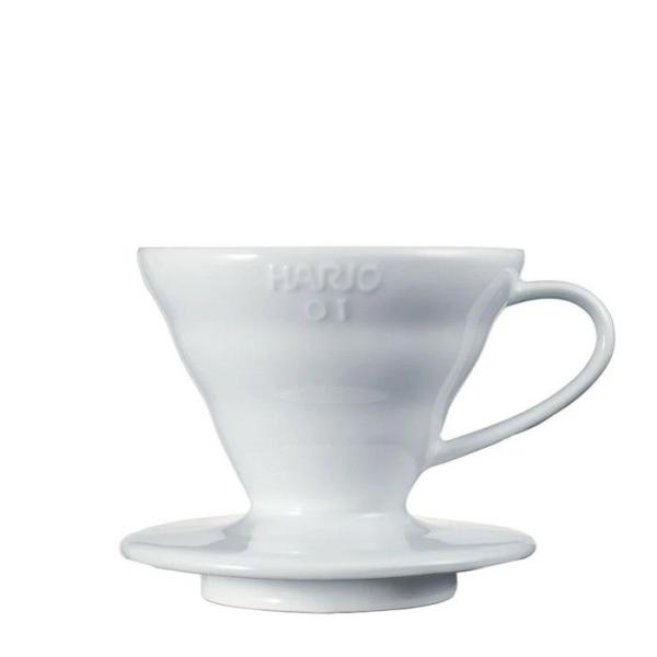 ハリオ V60 透過ドリッパー01 セラミックW VDCR-01-W