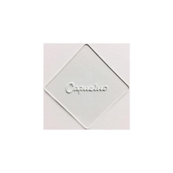 ラテアート用ステンシルシート atta カフェアートステンシル　Capucino　LAS-0040