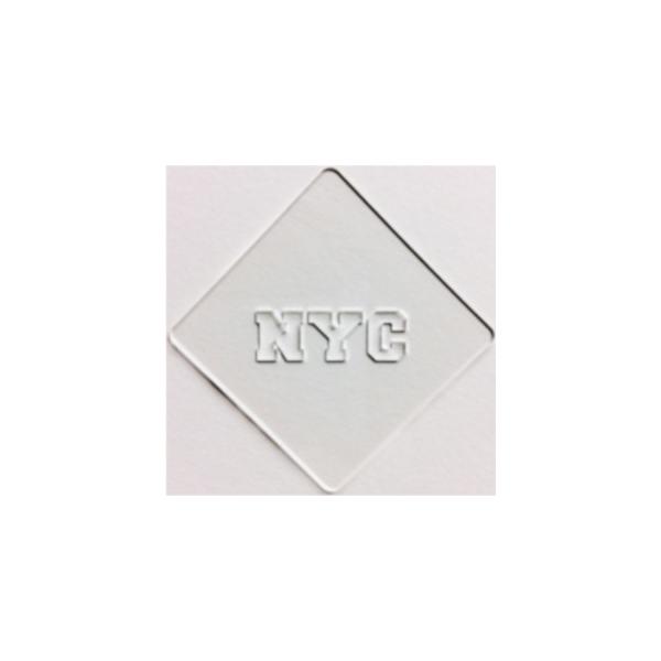 ラテアート用ステンシルシート atta カフェアートステンシル　NYC　LAS-0042