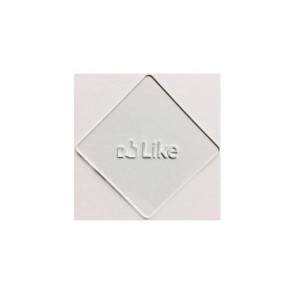 ラテアート用ステンシルシート atta カフェアートステンシル　Like　LAS-0044