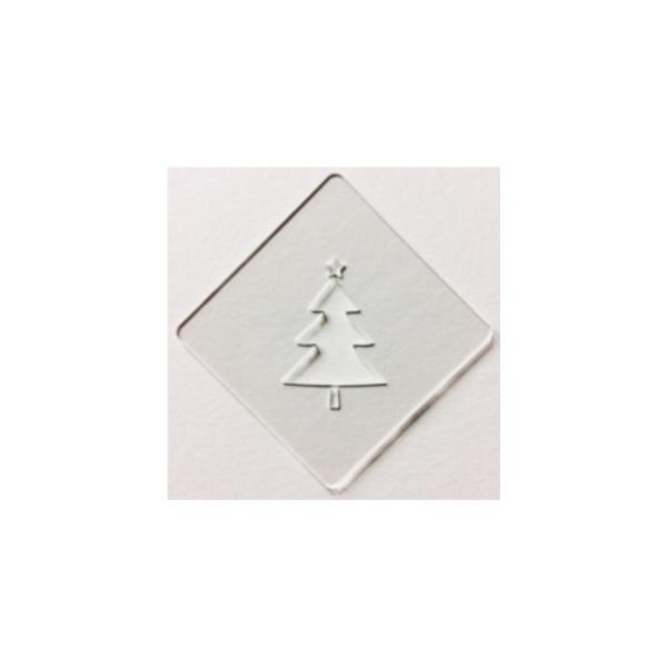 ラテアート用ステンシルシート atta カフェアートステンシル　ツリー　クリスマス　LAS-0052