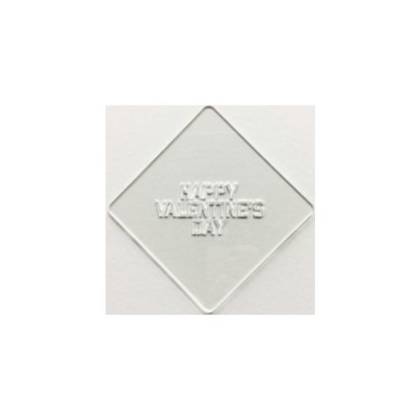 ラテアート用ステンシルシート atta カフェアートステンシル　バレンタイン絵柄1　LAS-0060