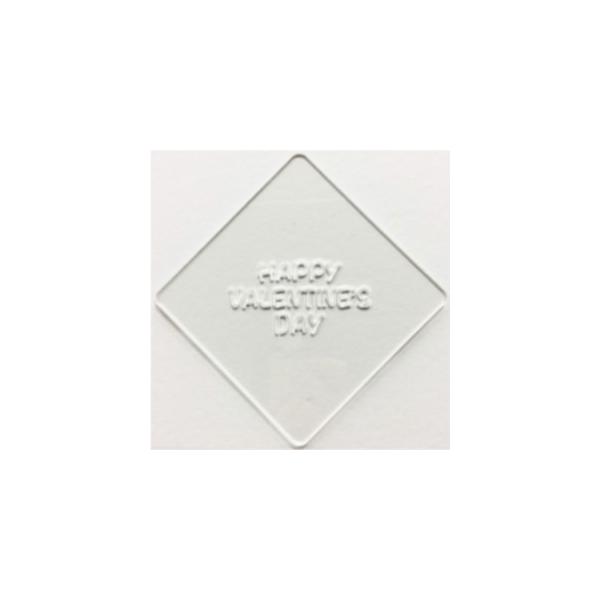 ラテアート用ステンシルシート atta カフェアートステンシル　バレンタイン絵柄3　LAS-0062