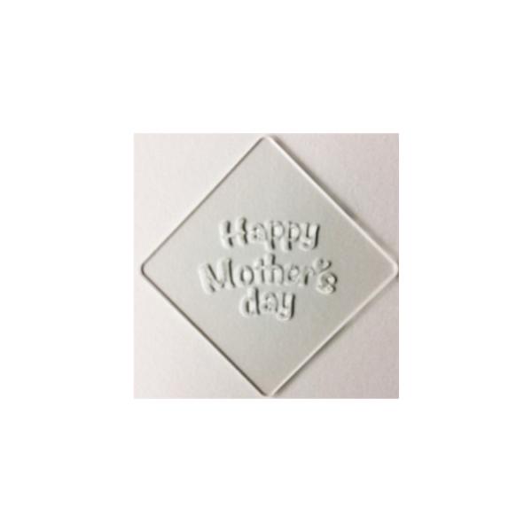 ラテアート用ステンシルシート atta カフェアートステンシル　Happy Mother's day　LAS-0069