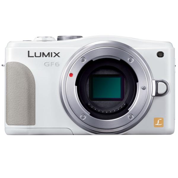ジャンク品　Panasonic LUMIX DMC-GF6 LUMIX Panasonic パナソニック DMC-GF6 1600万画素 ホワイト ダブル