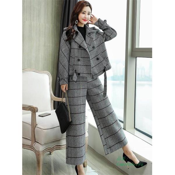 セットアップ スーツパンツ レディース 入園式 2点セット ママ 30 卒業式 スーツジャケット ワイドパンツ オフィス お洒落 50 スーツ セレモニー 40 通勤 Fakfakkab Go Id