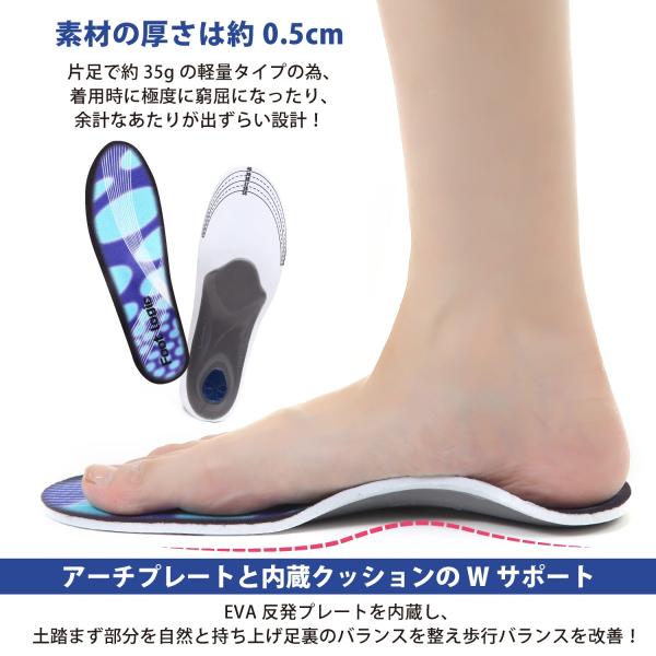 Foot Logic アーチサポート インソール 中敷き 衝撃吸収素材内蔵 スニーカーインソール 偏平足インソール 扁平足インソール 偏平足対策 Buyee 日本代购平台 产品购物网站大全 Buyee一站式代购 Bot Online