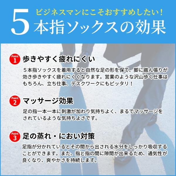 5本指ソックス 3足セット 5本指靴下 メンズ 靴下 ビジネスマンの為の5本指ソックス 25 28cm ビジネスソックス 蒸れ防止 足臭防止 Buyee Buyee Japanese Proxy Service Buy From Japan Bot Online