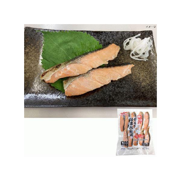 鮭 さけ塩焼 冷凍 便利な 骨なし 国産 秋鮭 20 200g 10枚 焼魚 冷凍食品 マルハニチロ 自然解凍 OK