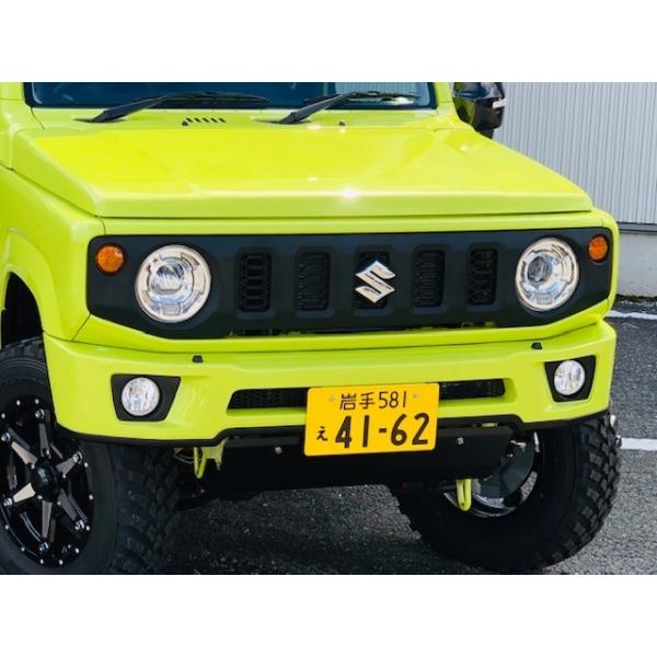 ジムニー JB64W TRフロントバンパー スキッドプレートセット ジムニー JB64W TRフロントバンパー スキッドプレートセット