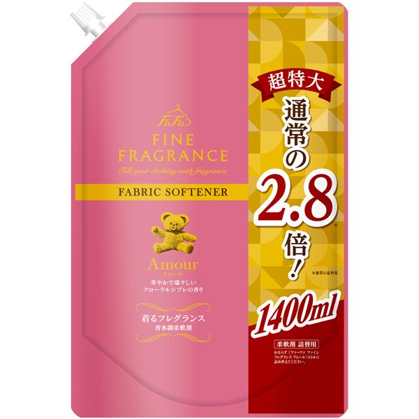 柔軟剤 リニューアル前商品 ファーファ ファインフレグランス アムール 超特大 詰め替え 1400ml 1 ファーファオンラインyahoo 店 通販 Yahoo ショッピング