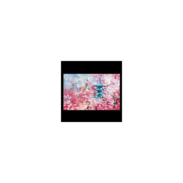 クリスマス カード 和風 【F20-503】桜 グリーティングカード 多目的 メッセージカード 冬 福井朝日堂