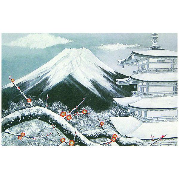 クリスマスカード 和風 F 621s 墨絵 グリーティングカード 多目的 メッセージカード 和紙 冬 福井朝日堂 F 621s F A Greetings 通販 Yahoo ショッピング