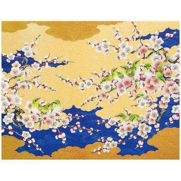 クリスマスカード 和風 F25 2s 花鳥 梅 グリーティングカード 多目的 メッセージカード 冬 和紙 福井朝日堂 京都 F25 2s 22 F A Greetings 通販 Yahoo ショッピング