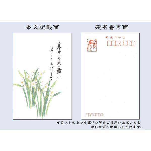 はがき 寒中 見舞い 葉書 ハガキ 和紙 和風 冬 喪中 年賀欠礼 年賀状 御礼 花の寿ぎはがき Fps 804k 水仙 すいせん 定型文付き ３枚入り 福井朝日堂 Buyee Buyee 日本の通販商品 オークションの代理入札 代理購入