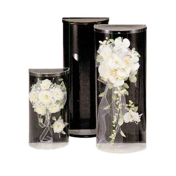 ブーケケース ブーケスタンド ミニブーケケース W12cm×D8.5cm×H20cmフラワーケース、ブーケケース、その他工芸品のケースとして最適なケースです。側面（周囲）は透明のプラスチックシート(t=0.4mm)で形成されています。※商品...