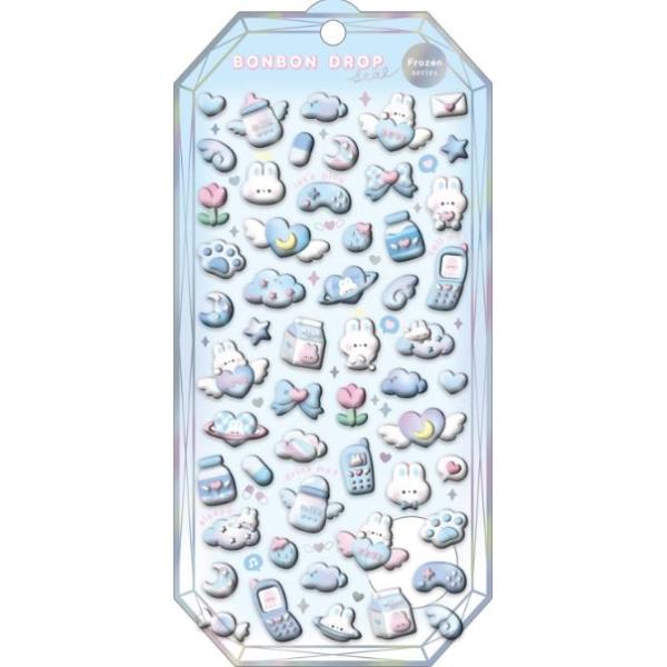 クーリア ボンボンドロップシール フローズン みずいろボンボン シール 「アウトレット倉庫在庫」「他商品との同時購入不可」