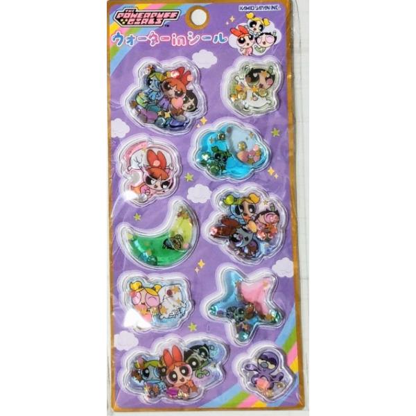 パワーパフガールズ ウォーターインシール THE POWERPUFF GIRLS