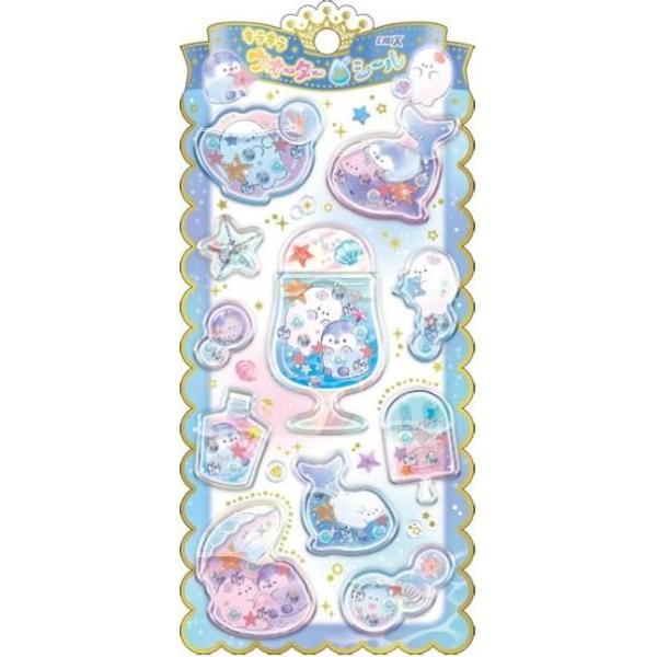 CRUX（クラックス） ウォーターインシール 立体 シール マリンデイ