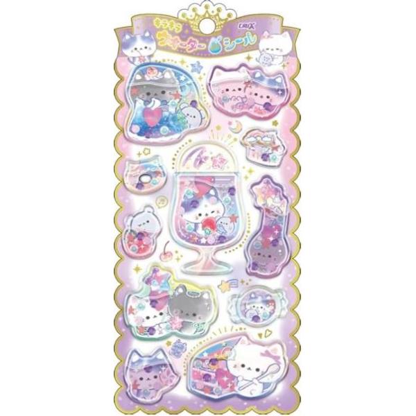 CRUX（クラックス） ウォーターインシール 立体 シール ミャウミャウ