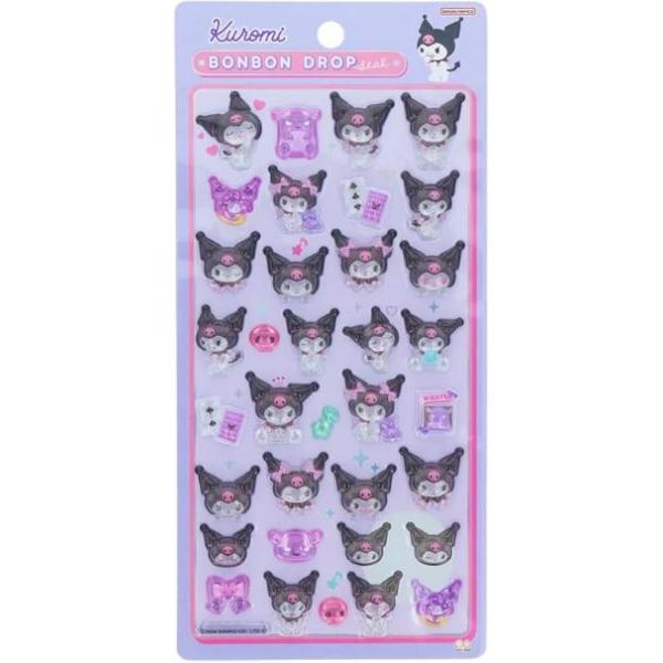正規品❤️ボンボンドロップシール✨大分限定❤️サンリオ✨大人図鑑 サンスター文具 サンリオキャラクター シール 立体 ボンボンドロップ