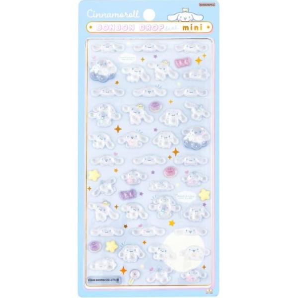 サンスター文具 サンリオキャラクター シール 立体 ボンボンドロップ