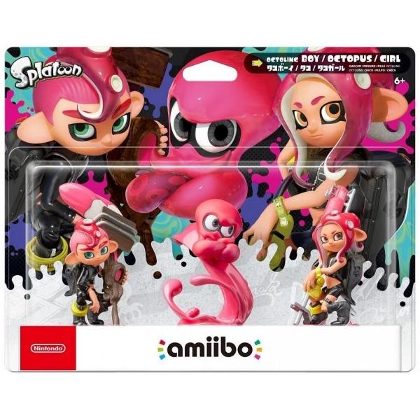 amiibo アミーボ トリプルセット タコガール／タコ／タコボーイ スプラ