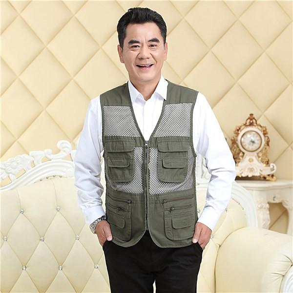 多機能ベスト メンズ トップス ベスト お釣りベスト ポケット多い メッシュ 結婚祝い アウト 大人気 カメラマン 登山 シンプル 新作 春夏