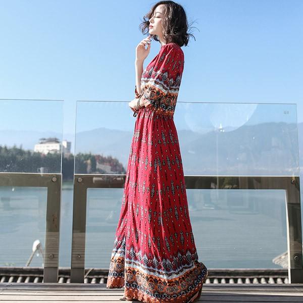 マキシワンピ マキシ丈ワンピース ワンピース 春夏 リゾートワンピ リゾート 春ワンピ マキシ Y Fairyhouse 通販 Yahoo ショッピング