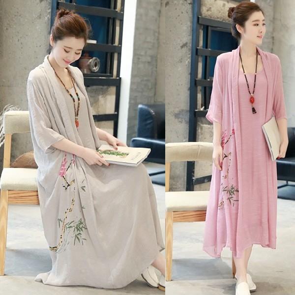 マキシワンピ 花柄 マキシワンピ リゾート マキシ丈ワンピース 大人可愛いサイトポケット付き マキシ丈 ワイドフレア ロングワンピ Y Fairyhouse 通販 Yahoo ショッピング