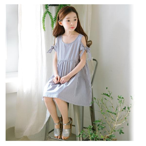 子供ワンピース 女の子 春夏 ワンピース 半袖 肩だしワンピース オフショルダーワンピース チェック柄 リボン付 プルオーバー 韓国子供服 キッズ用 100 160cm Buyee Buyee 提供一站式最全面最专业现地yahoo Japan拍卖代bid代拍代购服务 Bot Online
