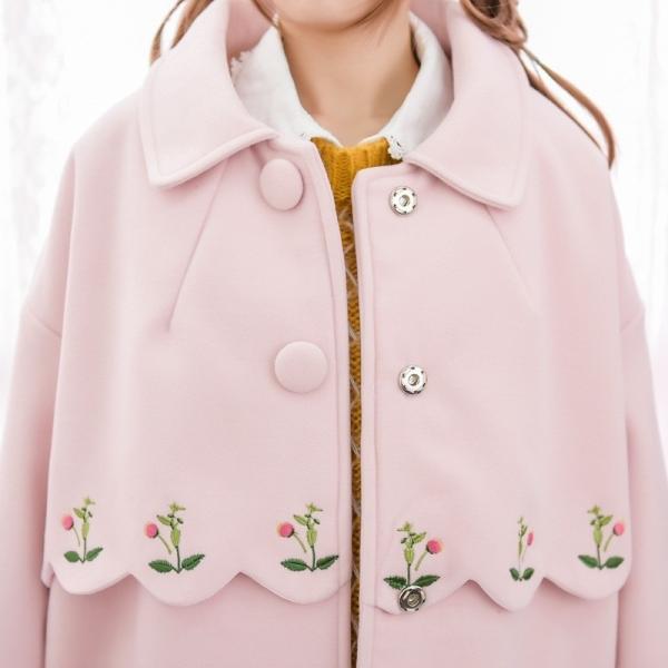 ダッフルコート レディース 花柄 かわいい ピンク コート 秋服 秋冬物 冬服 大きいサイズロング学生 ダッフルコート 可愛い 甘い 着やせ 暖かい 17新作 Buyee Buyee 提供一站式最全面最專業現地yahoo Japan拍賣代bid代拍代購服務 Bot Online