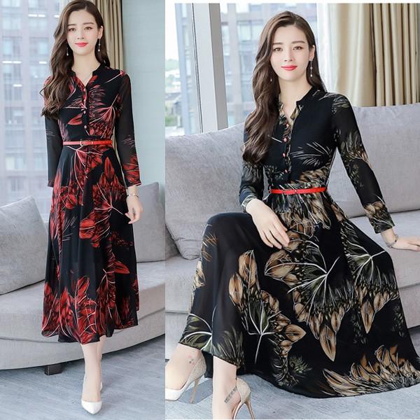 レディース 九分袖 ジャカード 花柄 ワンピース ロング丈 マキシ丈ワンピース 大人 フレア パーティードレス 結婚式 二次会 膝下 冬ワンピ 大サイズ Y Fairyhouse 通販 Yahoo ショッピング