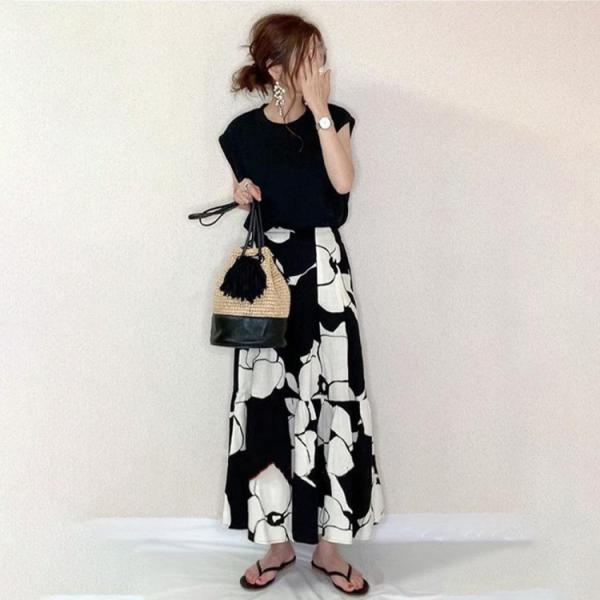 セットアップ レディース 夏 40代 ロング丈 半袖 Tシャツワンピース 上下セット 韓国風 セットアップ ワンピース お洒落 通勤 30代 40代 大きいサイズ 着痩せ Y Fairyhouse 通販 Yahoo ショッピング