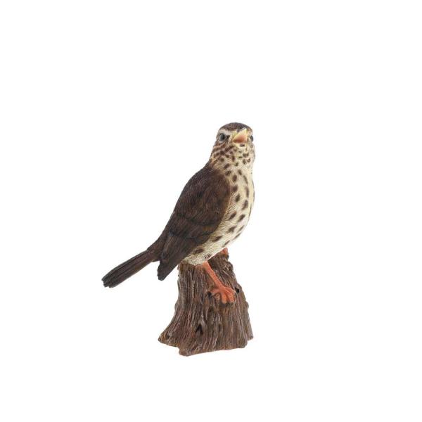 鳥 置物 ソングスラッシュ　サウンド（光センサー）付き